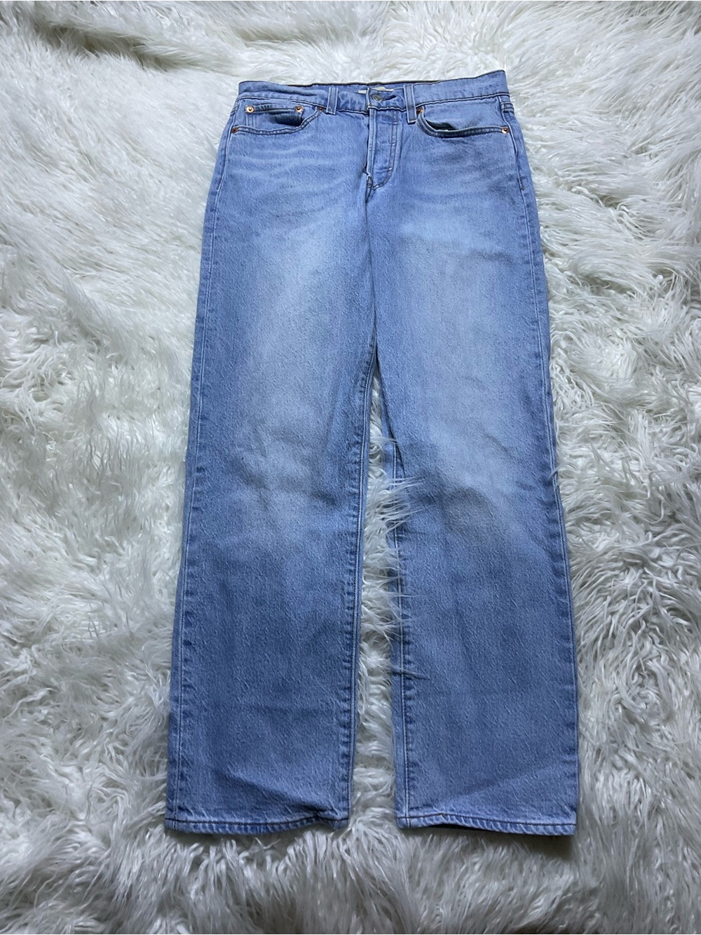 Levi’s Wedgie Straight Jeans in Fully Baked
